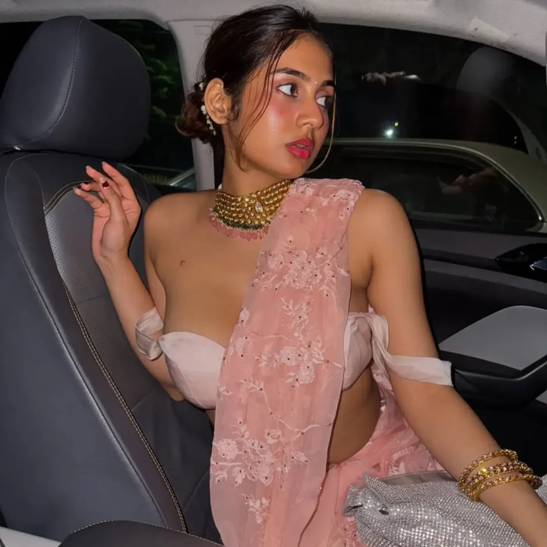 Cheerful desi girl and woman chatting with new people